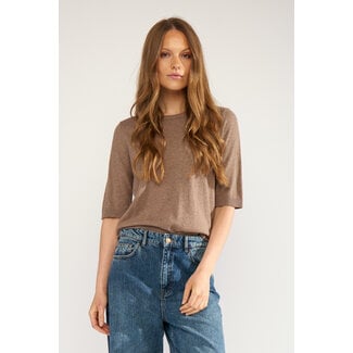 NÜMPH CALLY PULLOVER Deep Taupe