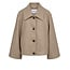 NÜMPH KIMMA SHORT JACKET Sesame Melange