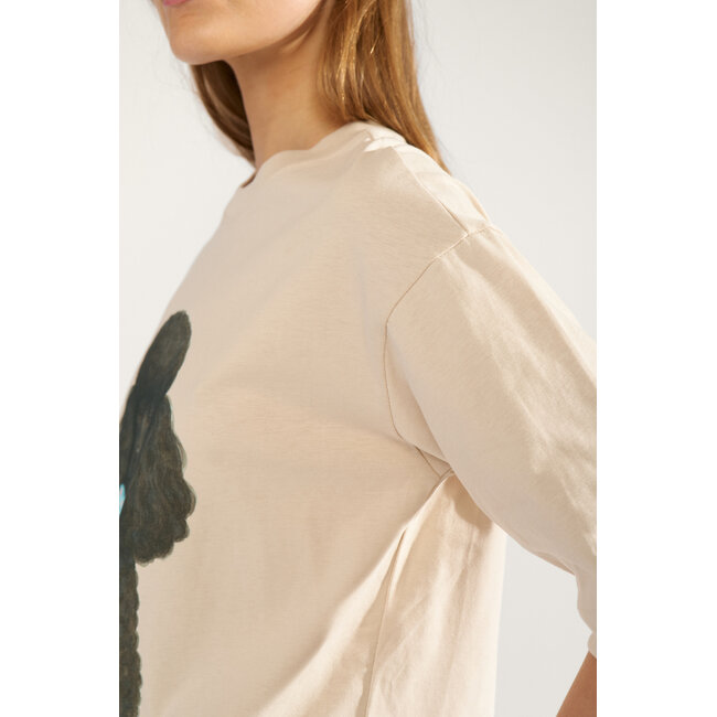 TOVA OVERSIZED SHIRT Gray Morn