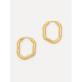 Les Soeurs FARA FLOWY EARRING SET Gold
