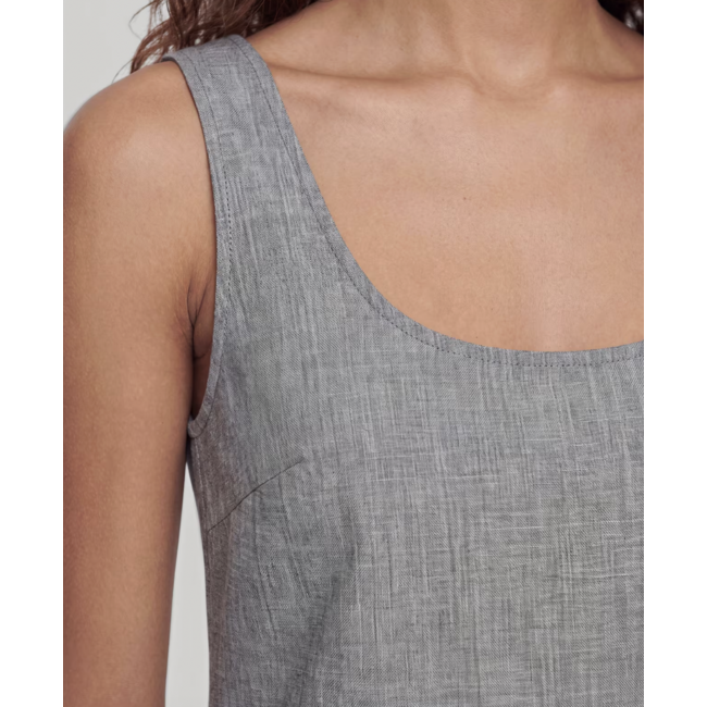 EZRA DRESS Grey Melange