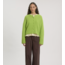 ILIANA CARDIGAN Macaw Green