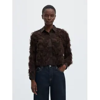 Selected Femme MYLINE CROPPED SHIRT Delicioso