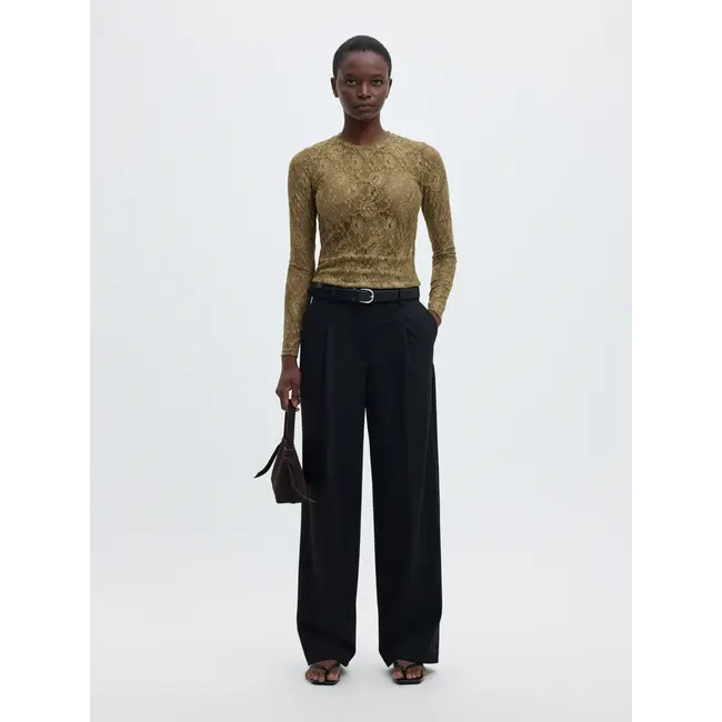 MISTA LACE TOP Fir Green