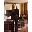 LOES MESH LONGSLEEVE Black