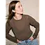 Les Soeurs LOES MESH LONGSLEEVE Brown