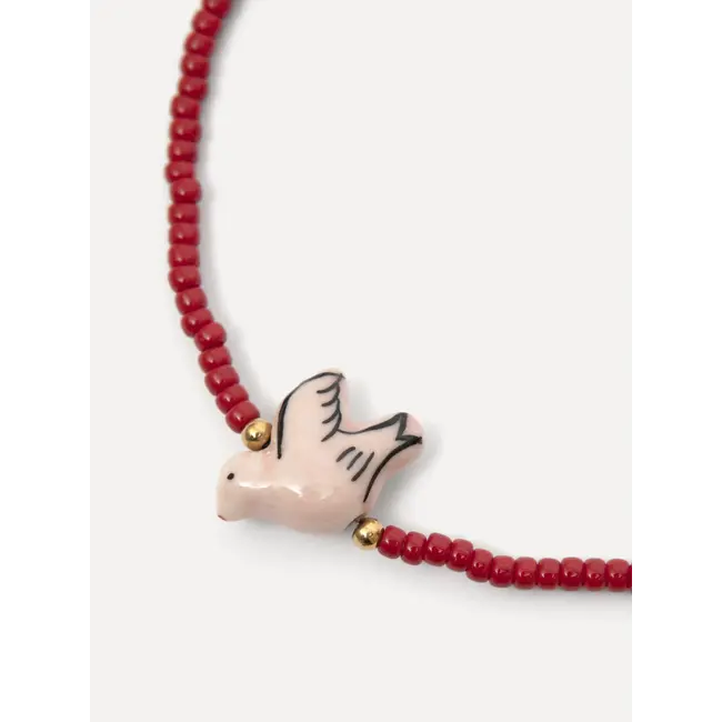 AURORA NECKLACE Red
