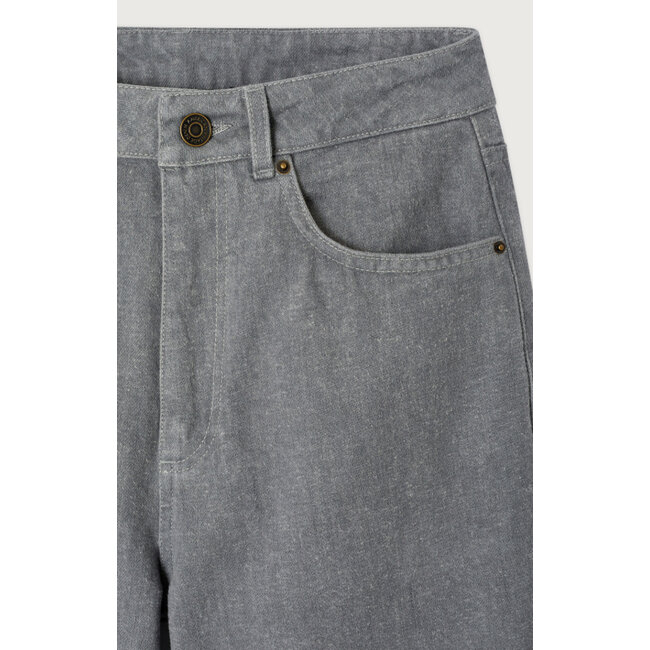 NAFOW BALLOON JEANS Grey Brushed