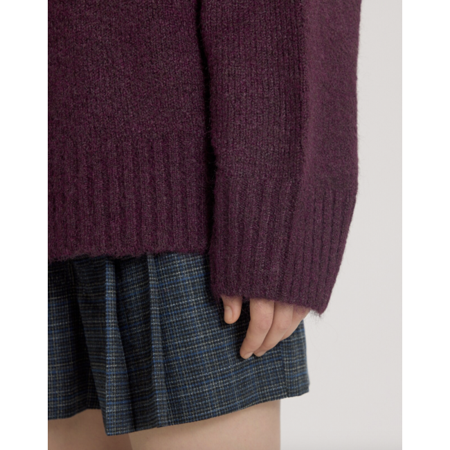 LAHELA KNIT Prune Purple
