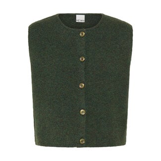 ICHI PANORA WAISTCOAT Rosin Melange