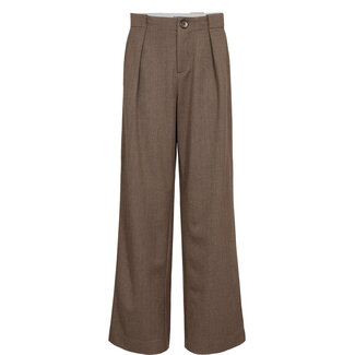 NÜMPH LIPPA STRAIGHT PANTS Chocolate Plum