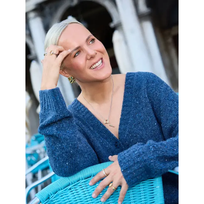 ASTAIRE CARDIGAN Denim Blue