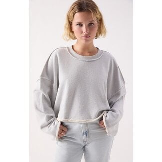 American Vintage DANTOWN SWEATER Blue Ciel