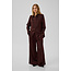 ESTELLE WIDE PANTS Chocolate Plum