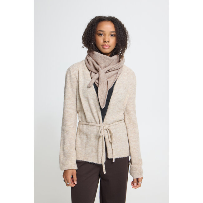 GRY SCARF Medium Brown