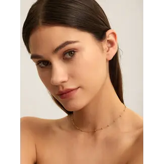 Les Soeurs ROMA DOTS NECKLACE Gold