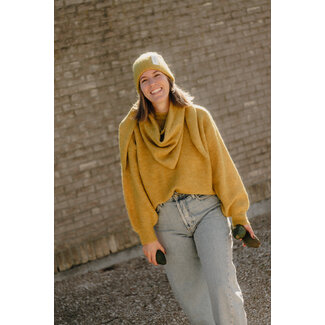 Selected Femme LULU SCARF Avocado Oil