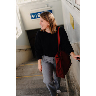 American Vintage NIBY KNIT PULL Noir