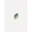 JOLIE MARQUISE BLUE EARRING Gold