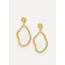 CORINE FLOWY SET EARRING Gold