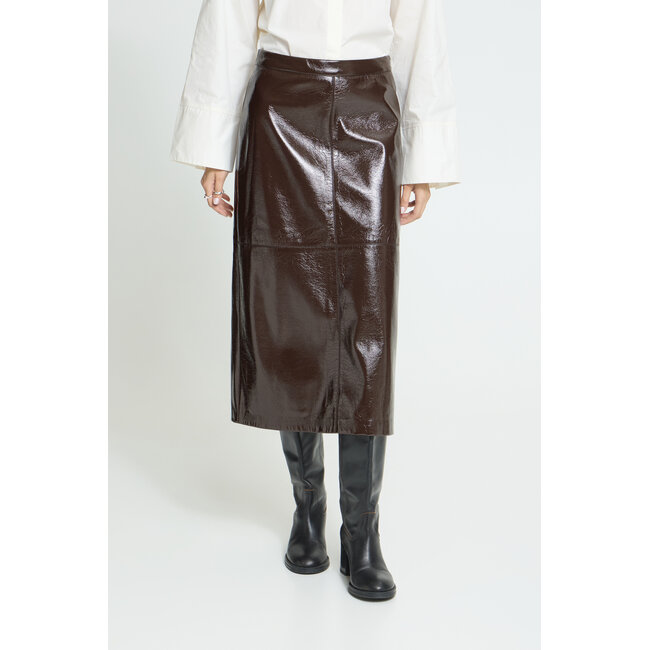 LUNED SKIRT Coffee Bean