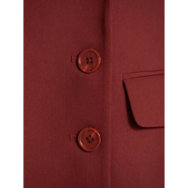 HELEN BLAZER DRESS Burgundy