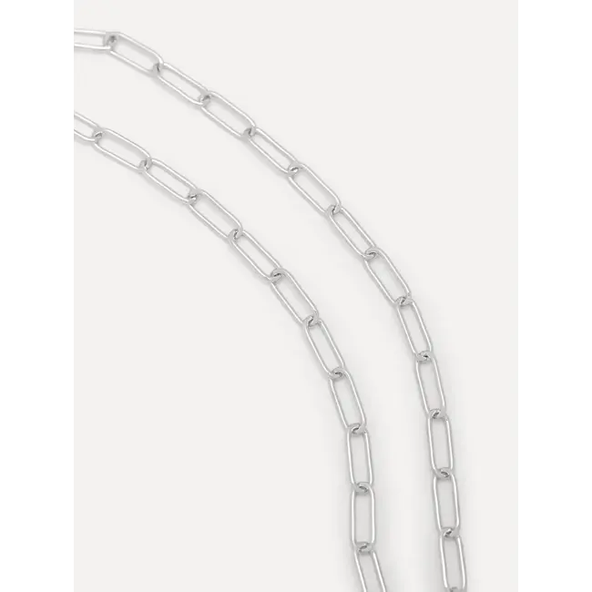 RANA BIG CHAIN NECKLACE Silver