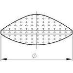 Lentilles bi-asphériques en plastique