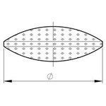 Lente Biconvex Ø 12,5 mm 48 dioptrias