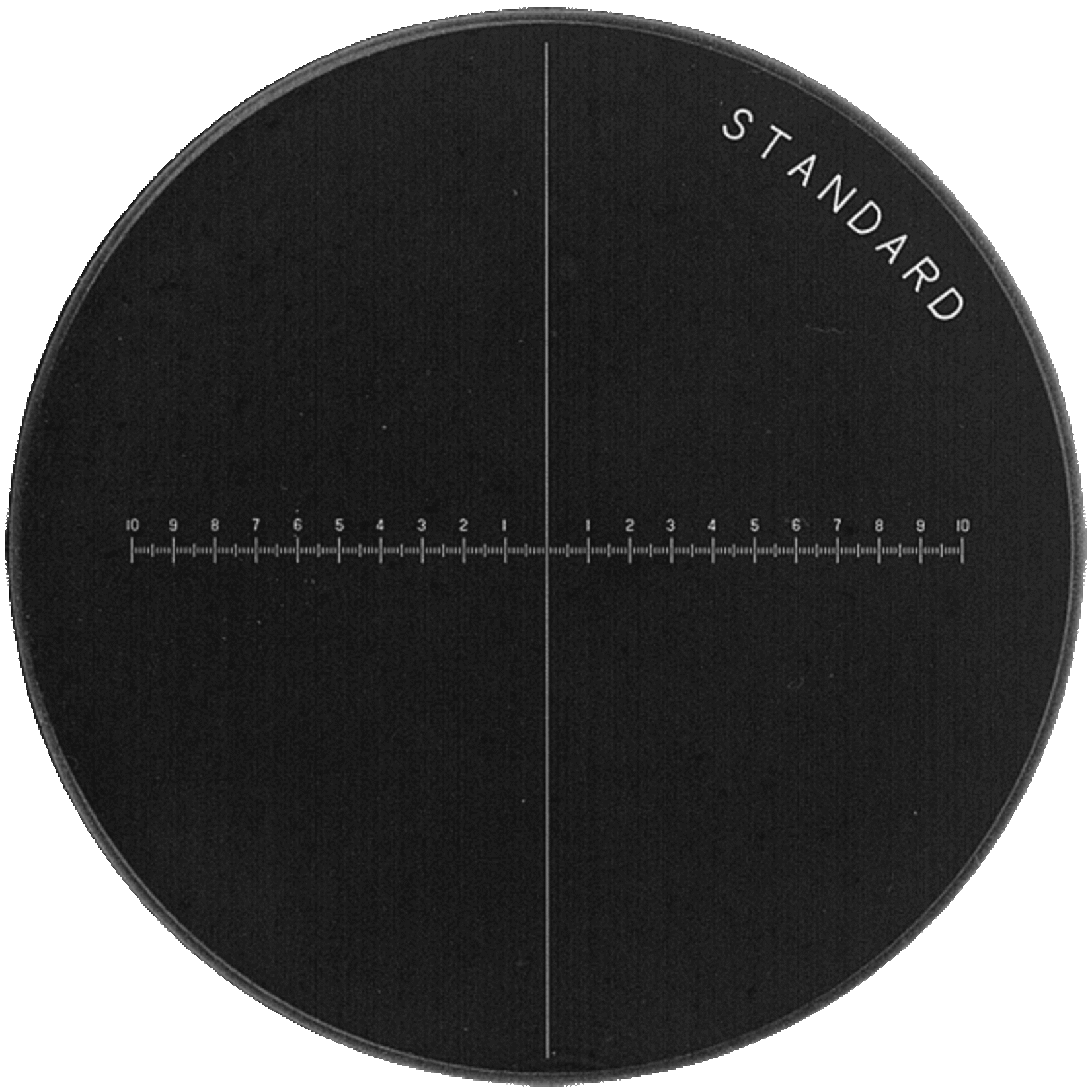 Scale per le lenti di misurazione 2015, 1975, 1998 e 1976 in bianco