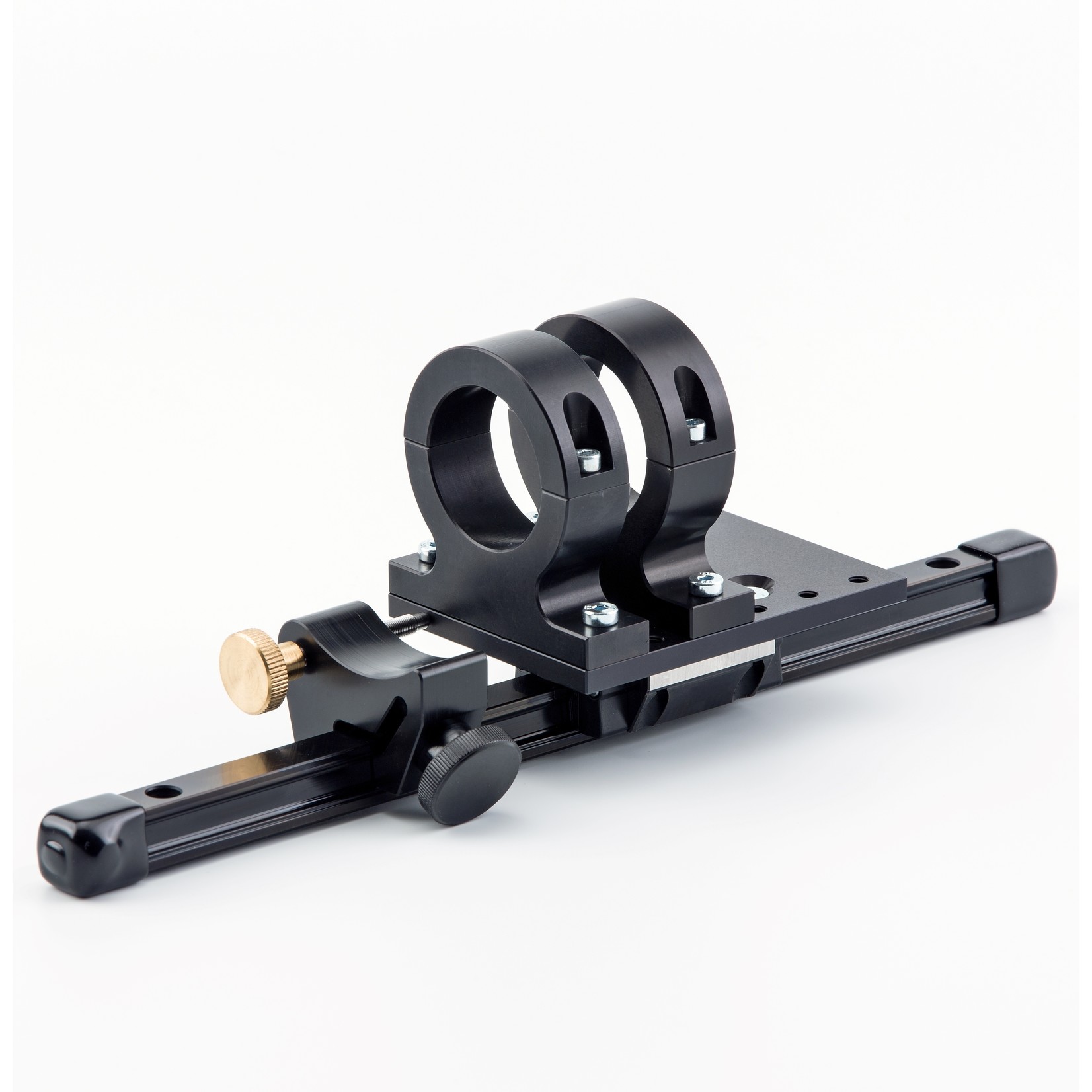 Microscope stand with and without drilling patterns in the base plate