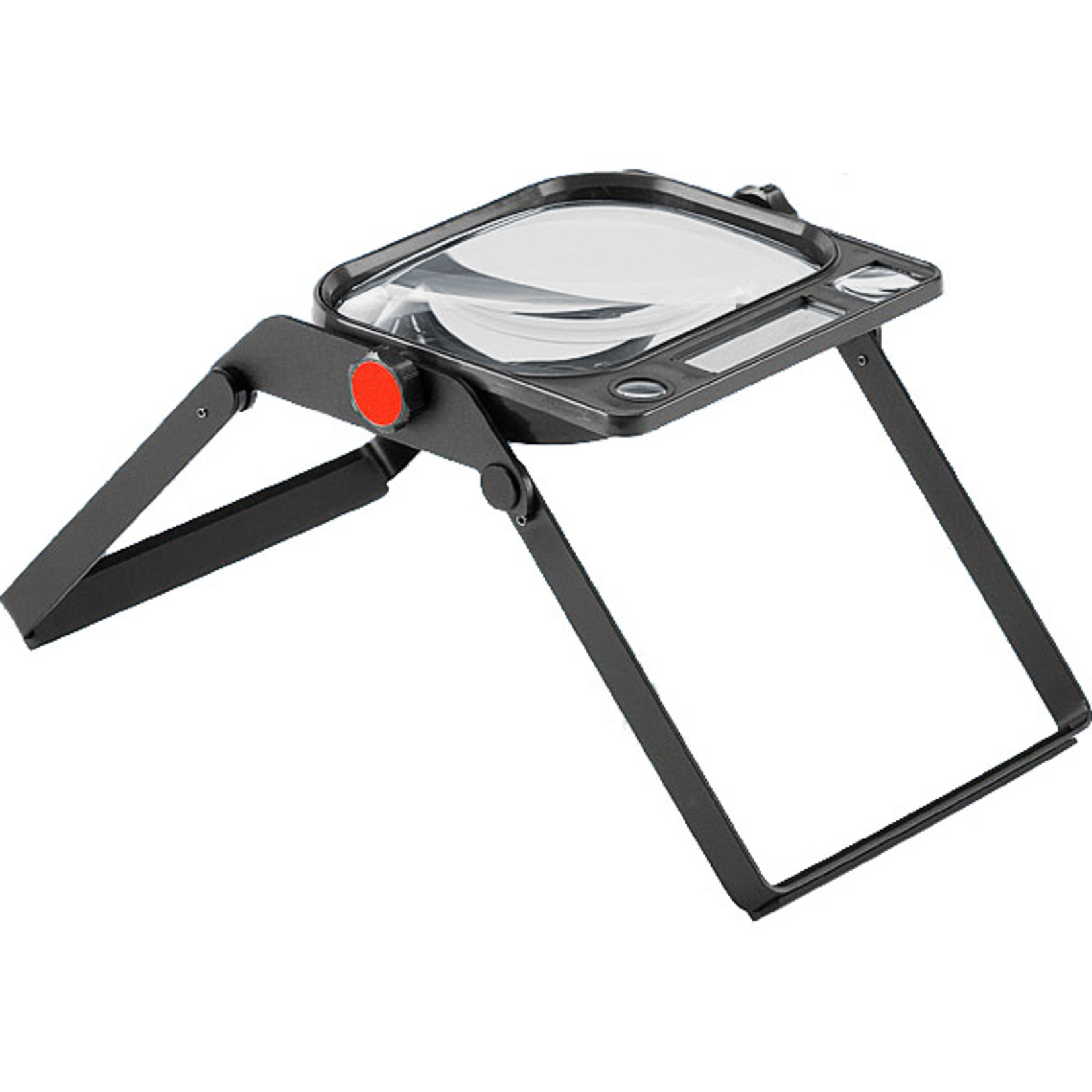 PEAK Working magnifier 2x with additional lenses 5x and 10x