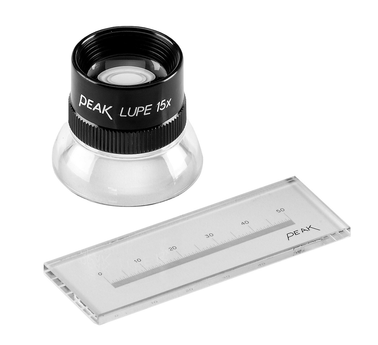 Glass measuring rod 1972 with 0,1 mm division Kitotec