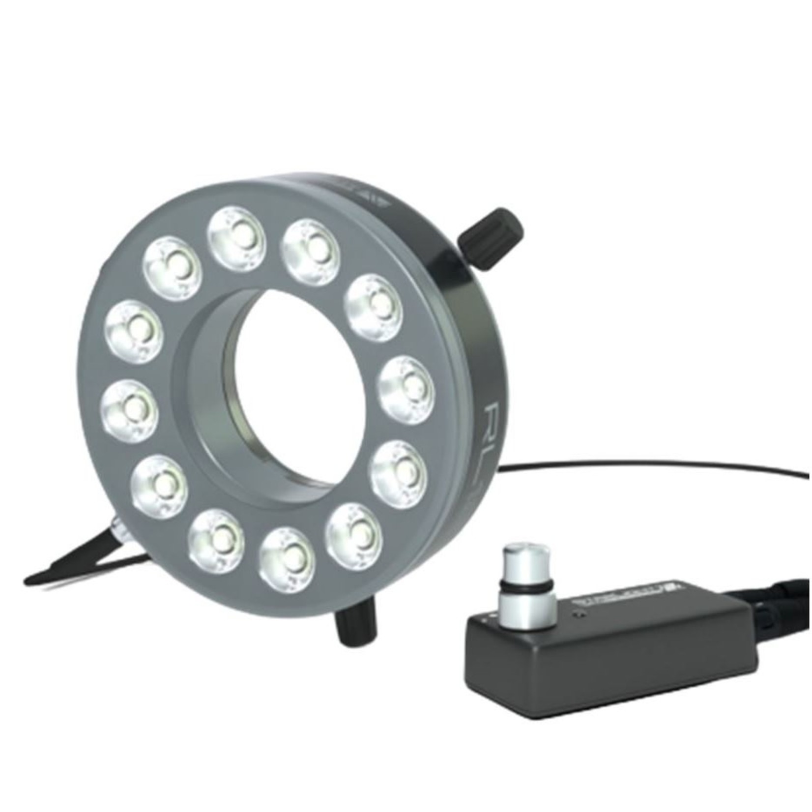 Lichtstarkes Hochleistungs-Ringlicht für Arbeitsabstand 40 mm bis 220 mm - optimal ca. 100 mm