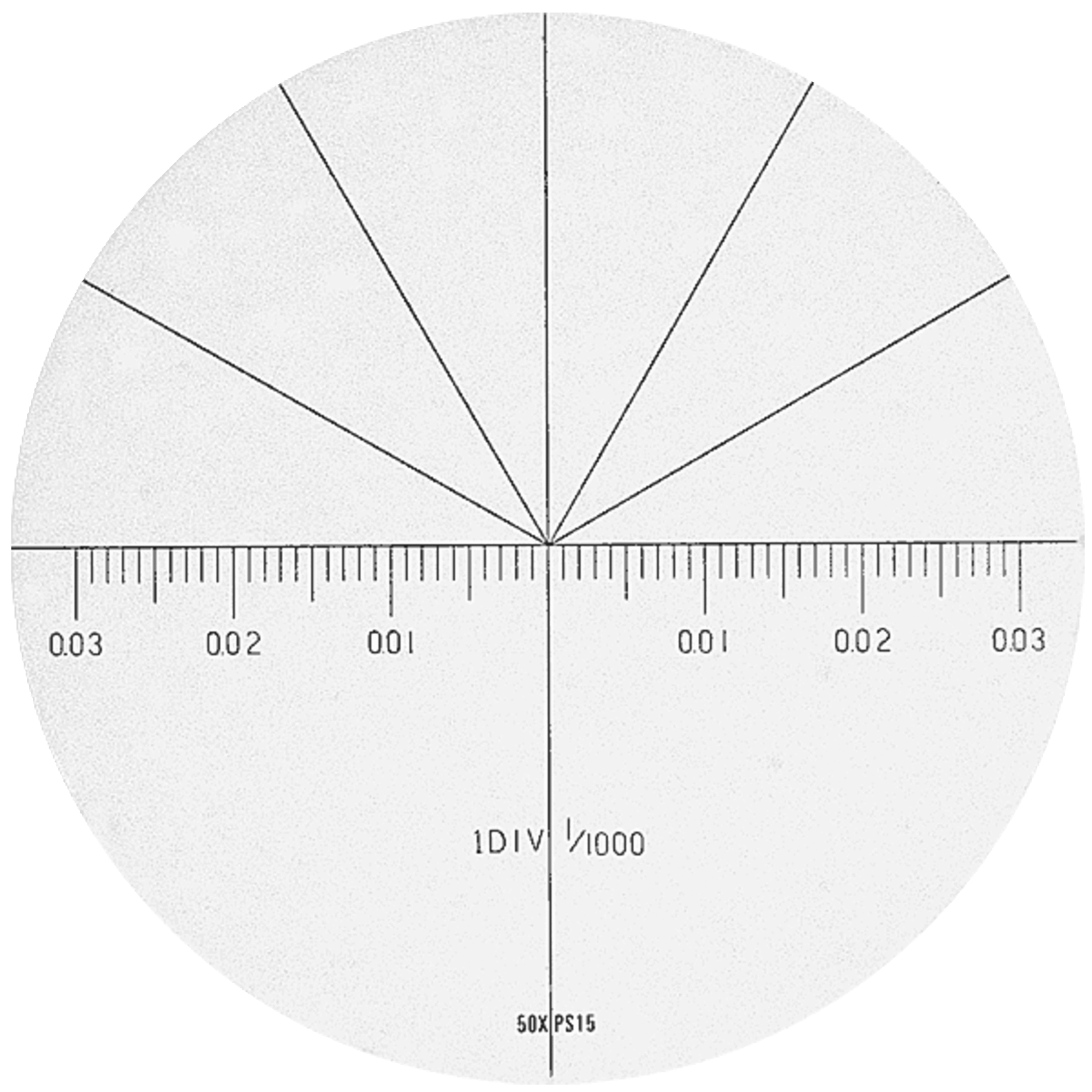 PEAK Replacement scales in three versions for microscopes 2008