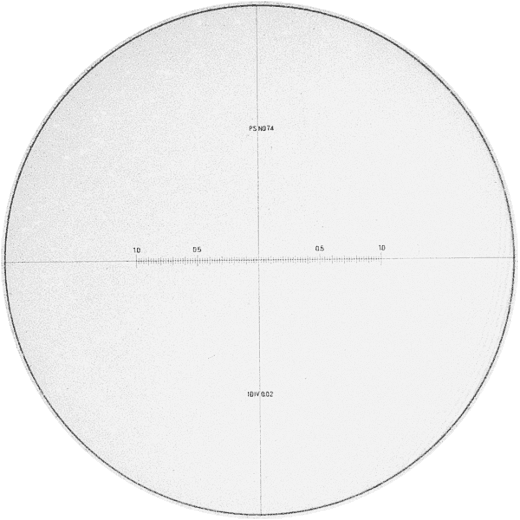 PEAK Interchangeable eyepieces for PEAK microscopes 10x with measuring scale