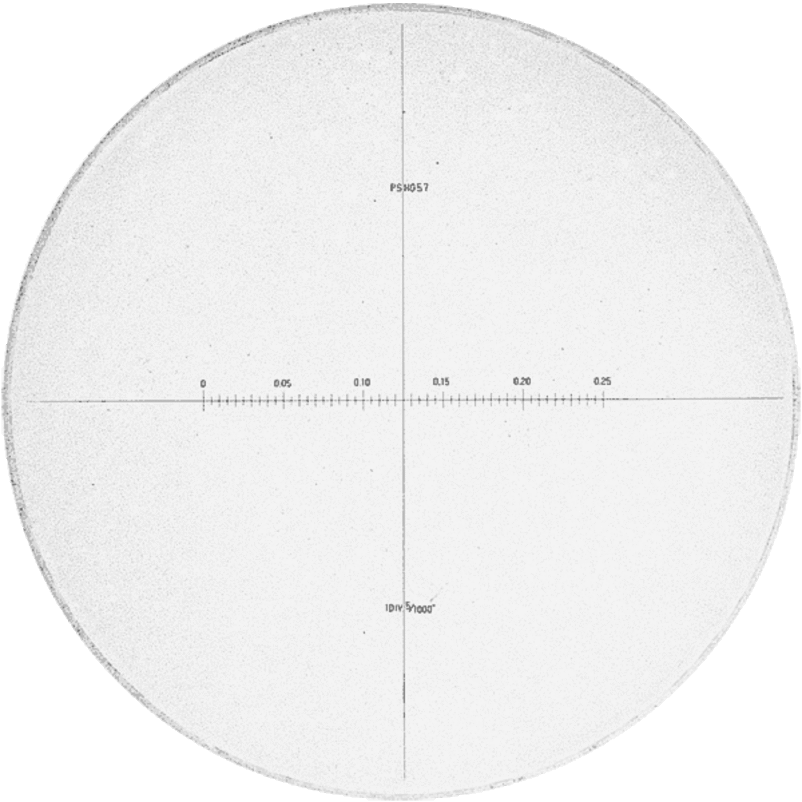 PEAK Interchangeable eyepieces for PEAK microscopes 10x with measuring scales in inches