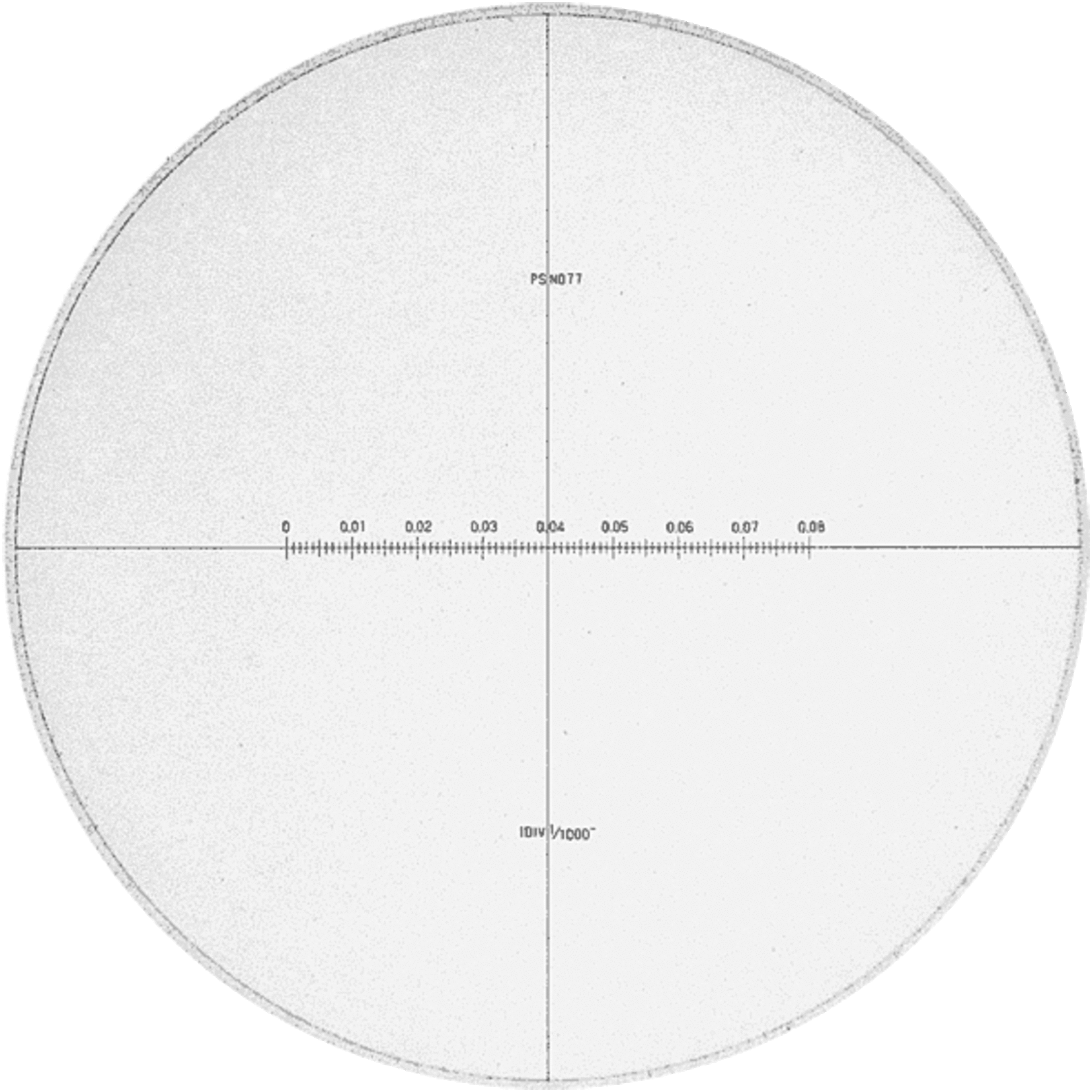 PEAK Oculares intercambiables para microscopios PEAK 10x con escalas de medición en pulgadas