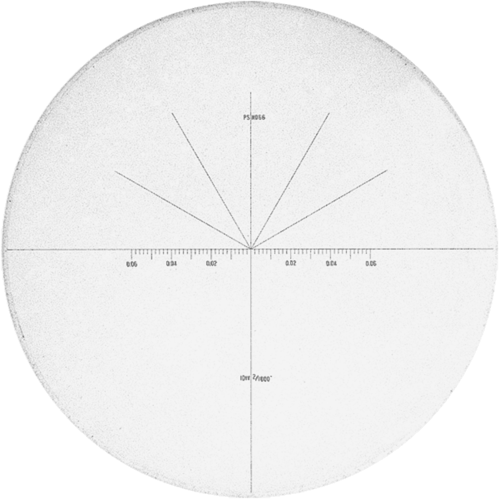 PEAK Interchangeable eyepieces for PEAK microscopes 10x with measuring scales in inches