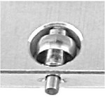Roller for measuring slide