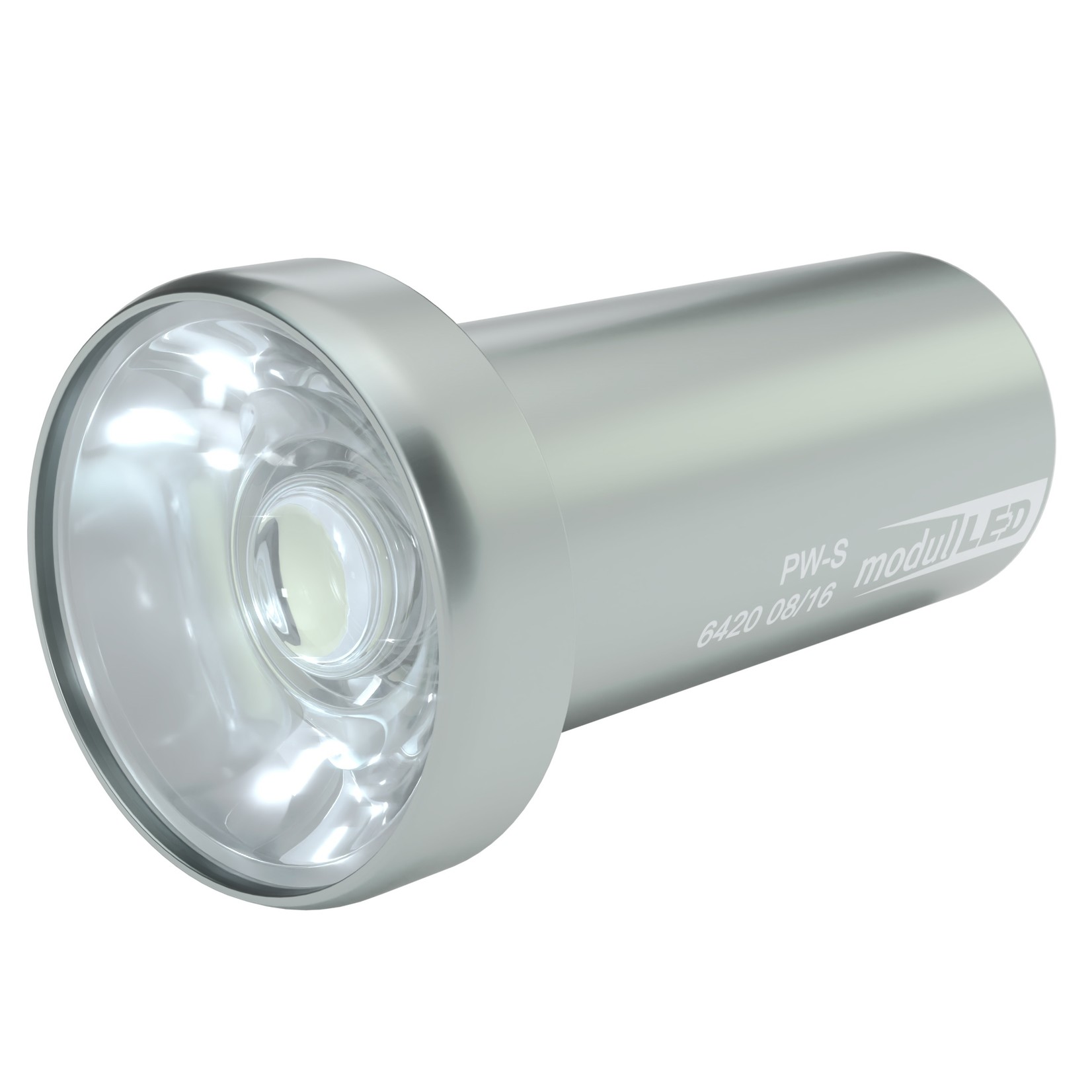 LED-Auflicht für 21 mm wechselbare LED-Module, zweiarmig mit Schutzglas