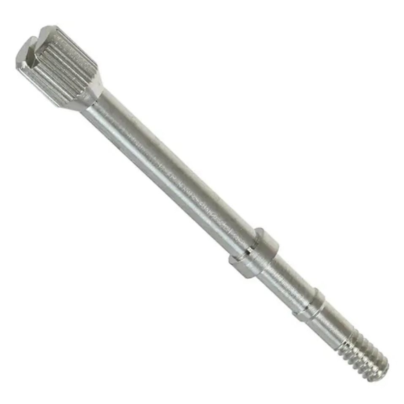 Knurled screw for USB 2.0 cable with angled screw plug