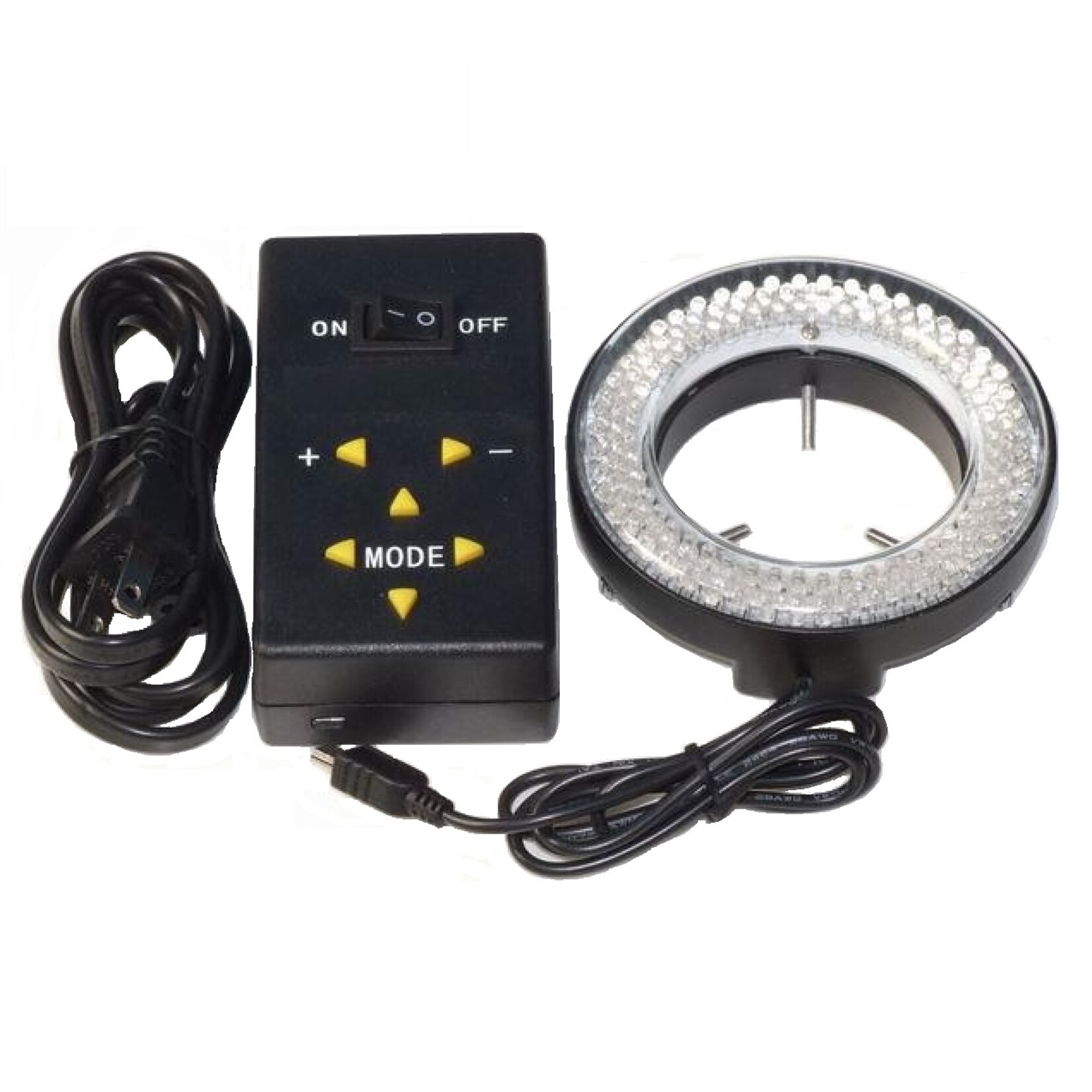 Suporte para anel luminoso LED CV-LED-SG nas guias P-300 e P-400