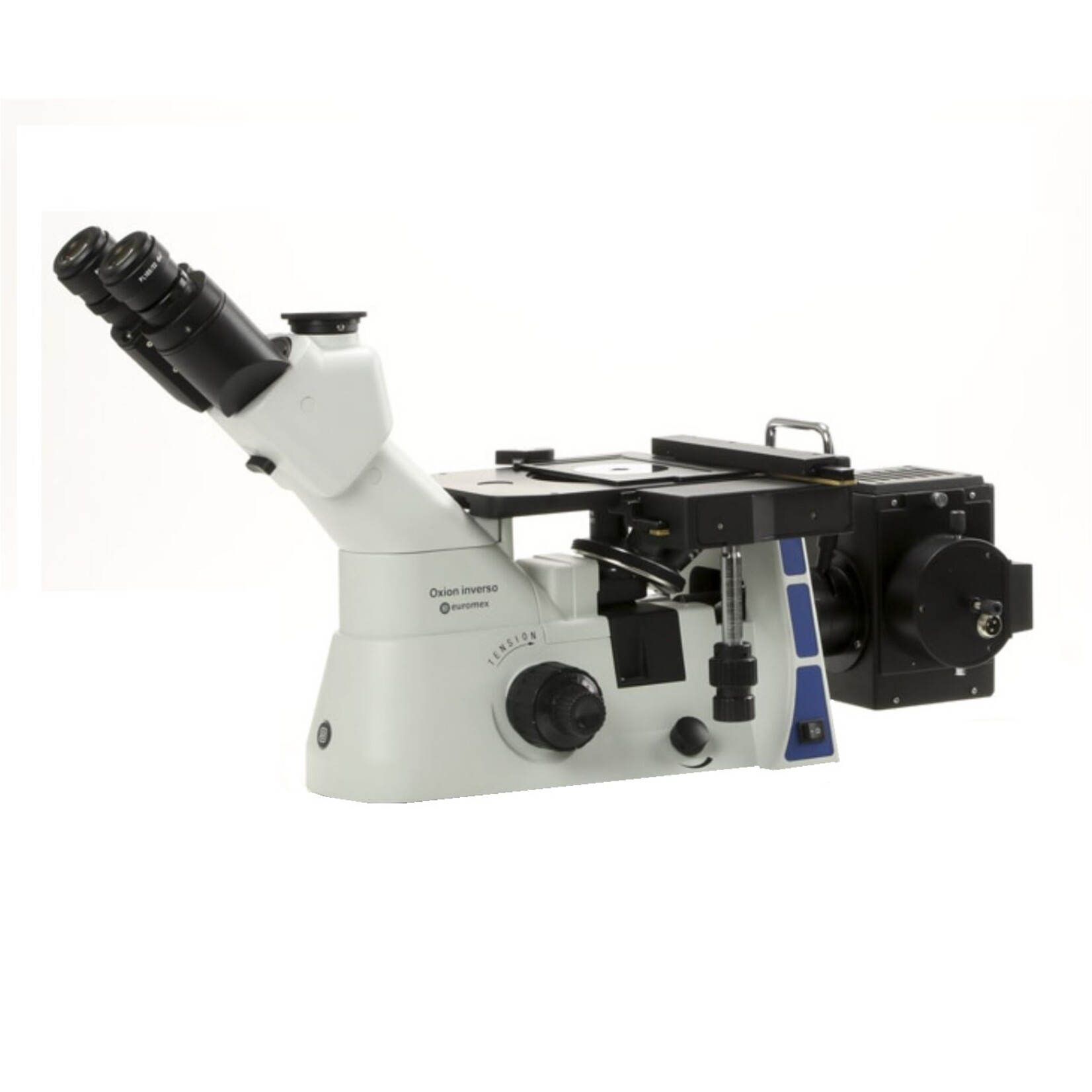 Inverso  Microscópio metalúrgico Oxion Inverso