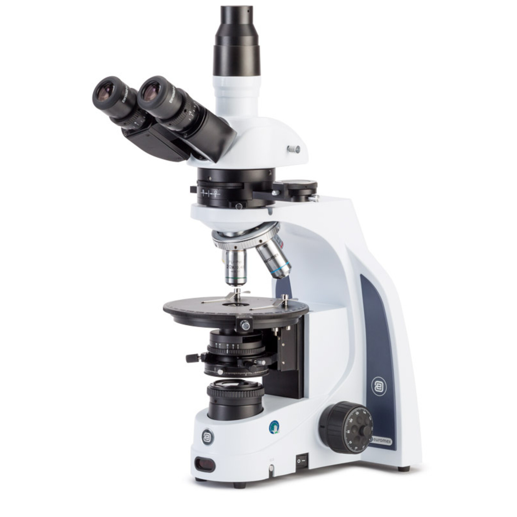 Microscopio petrográfico para secciones finas de rocas y minerales