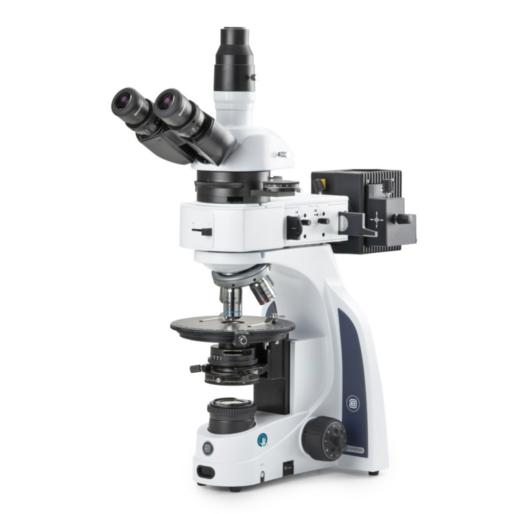 Microscopio petrográfico para secciones finas de rocas y minerales