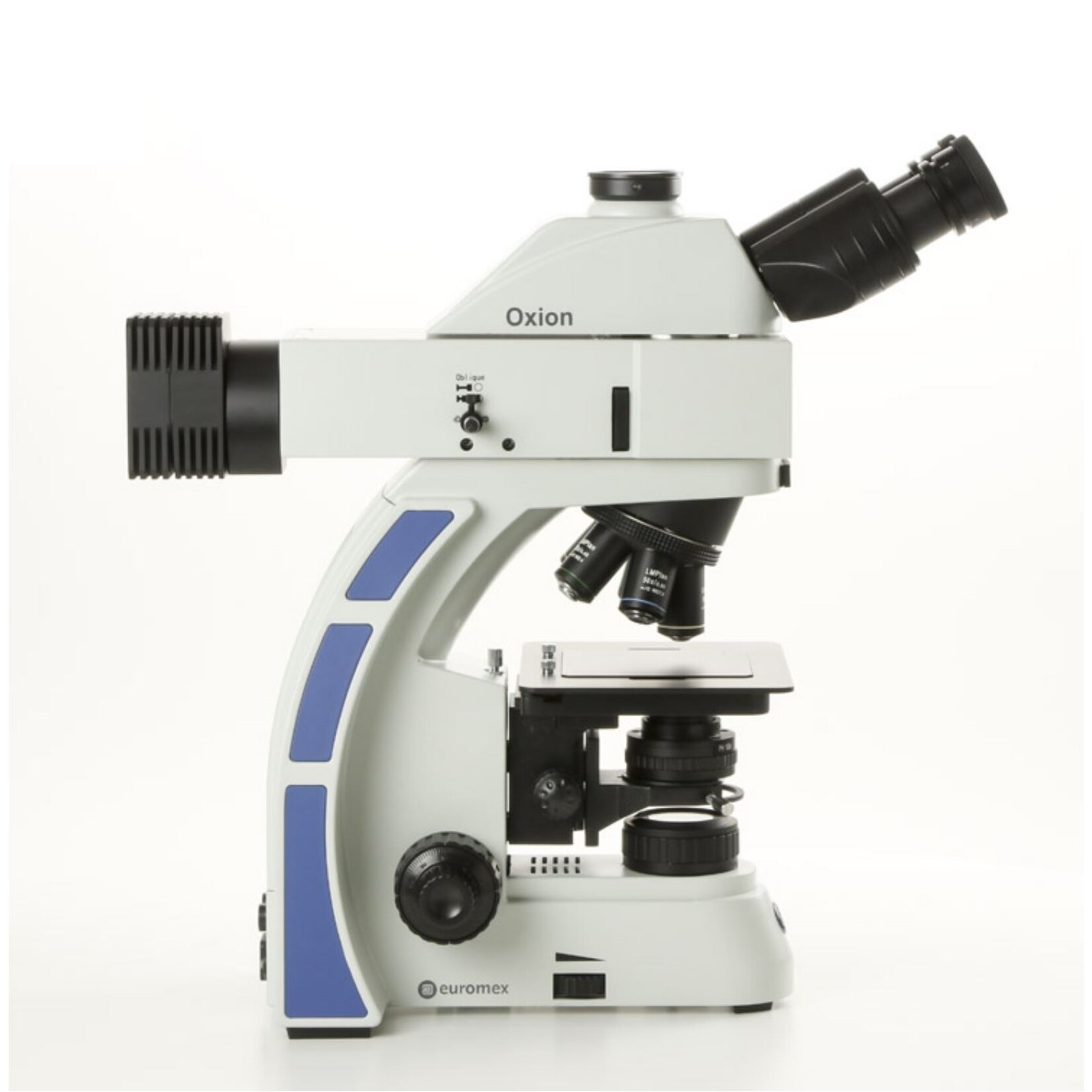 Microscopio industrial Oxion para micrografías