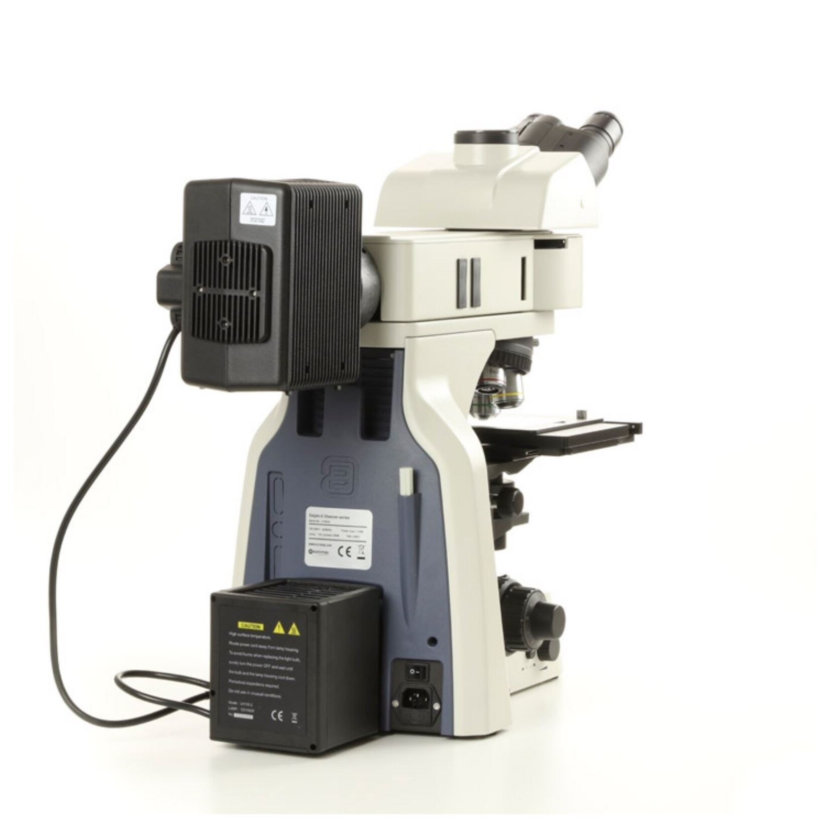 Delphi microscope for metallurgical materials testing