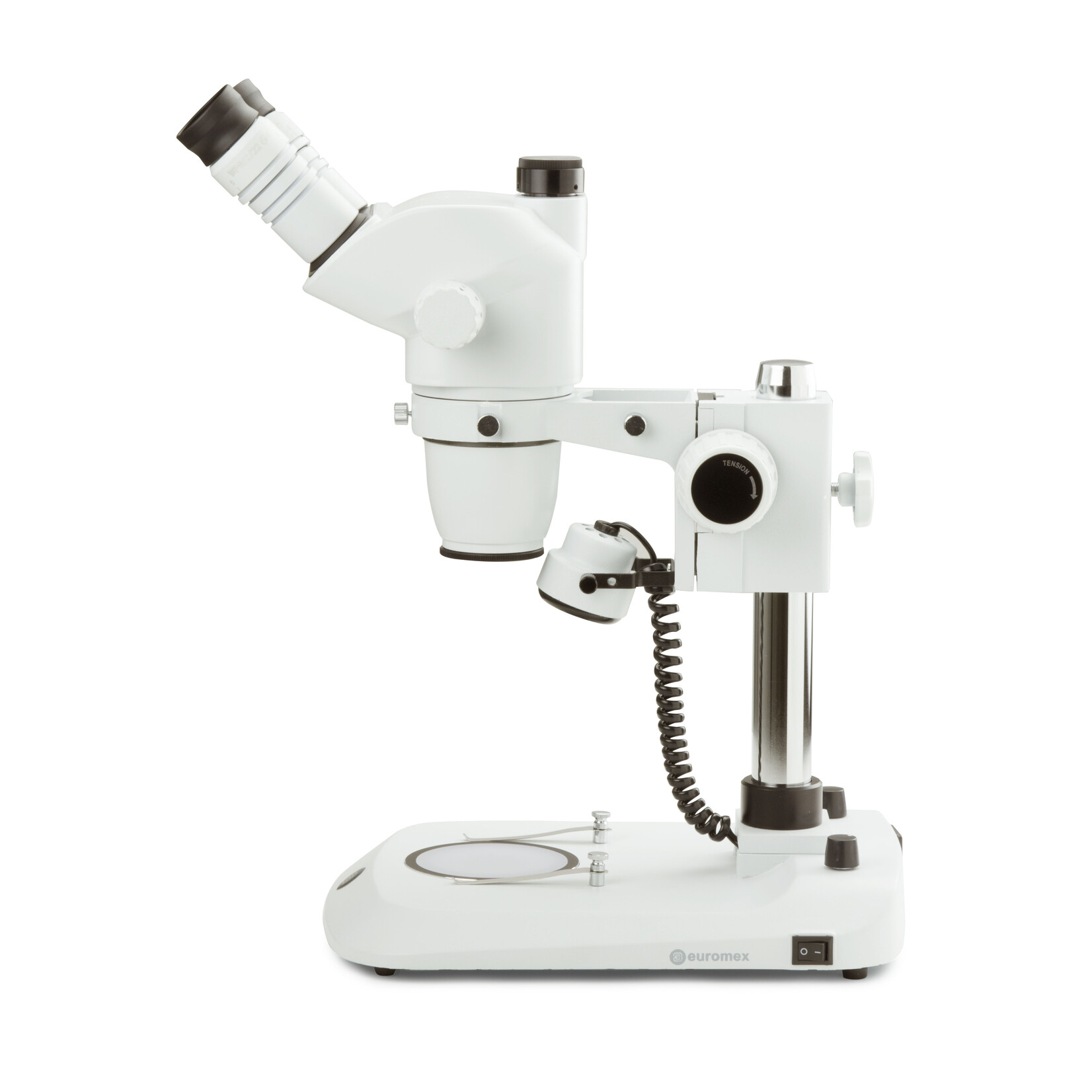 Microscope trinoculaire à zoom stéréo NexiusZoom EVO, objectif zoom 0,65x à 5,5x