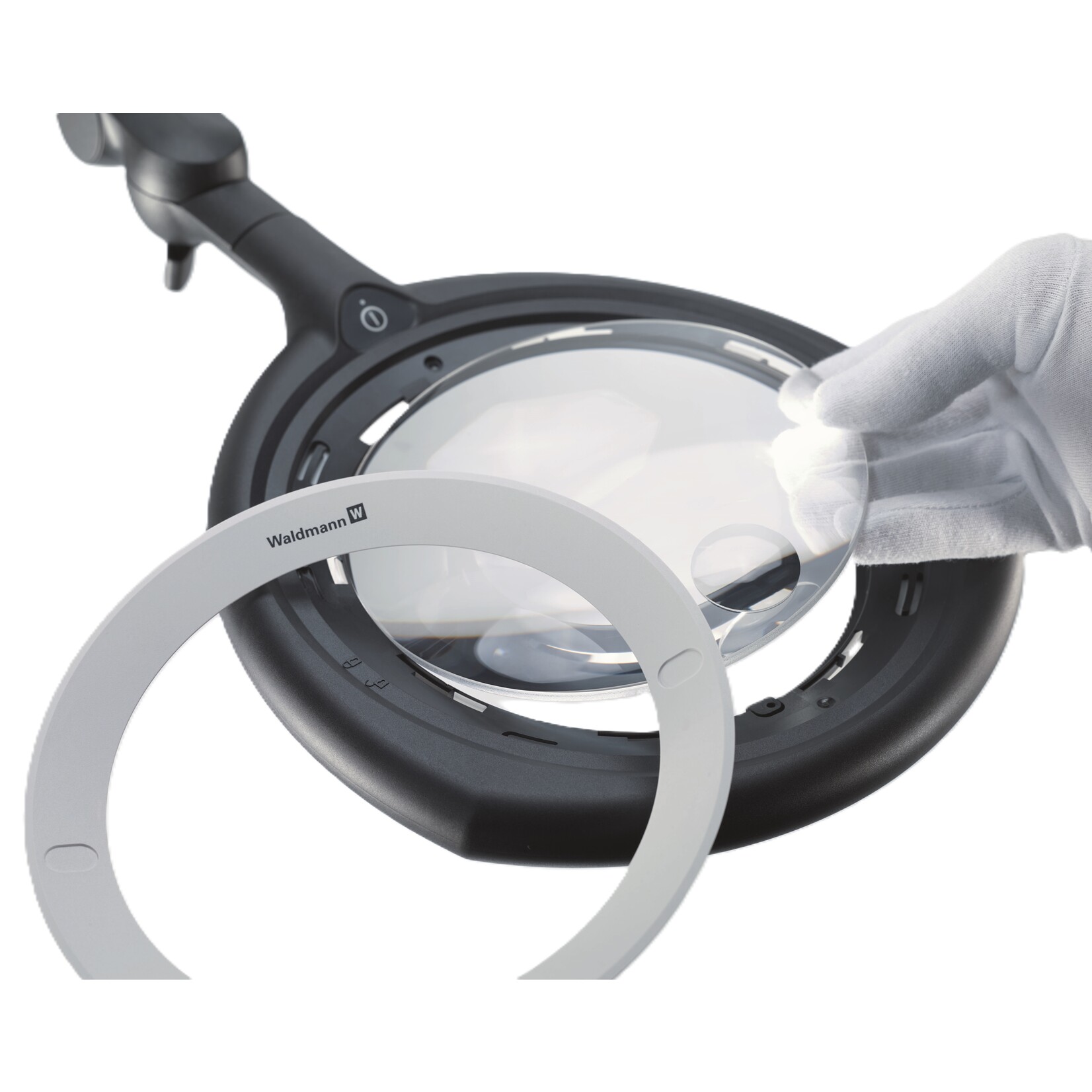 Lampe loupe TEVISIO avec lentille en verre antireflet